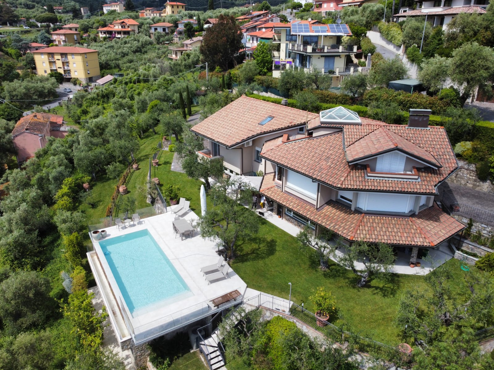 Residenza di lusso panoramica